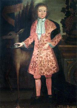Kuhn Justus Engelhardt Portrait of Charles Carroll d'Annapolis oil painting image